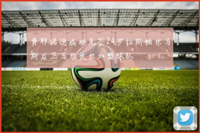 费耶诺德成功免签24岁拉斯帕尔马斯后卫马尔莫尔加盟球队