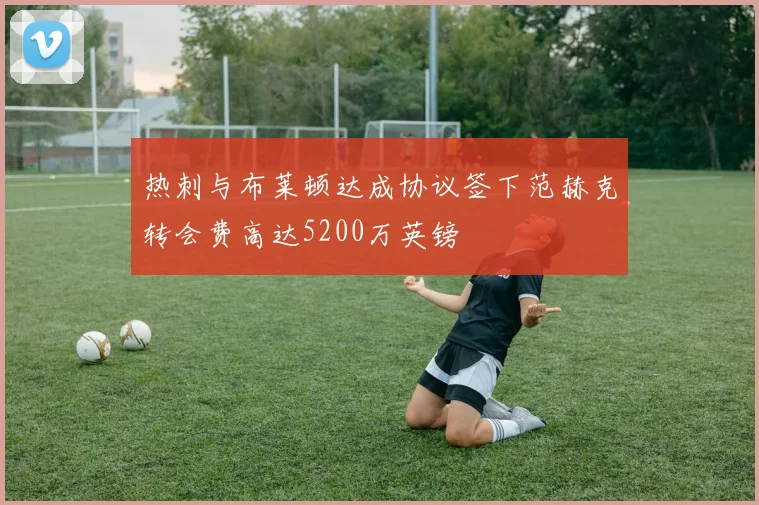 热刺与布莱顿达成协议签下范赫克转会费高达5200万英镑